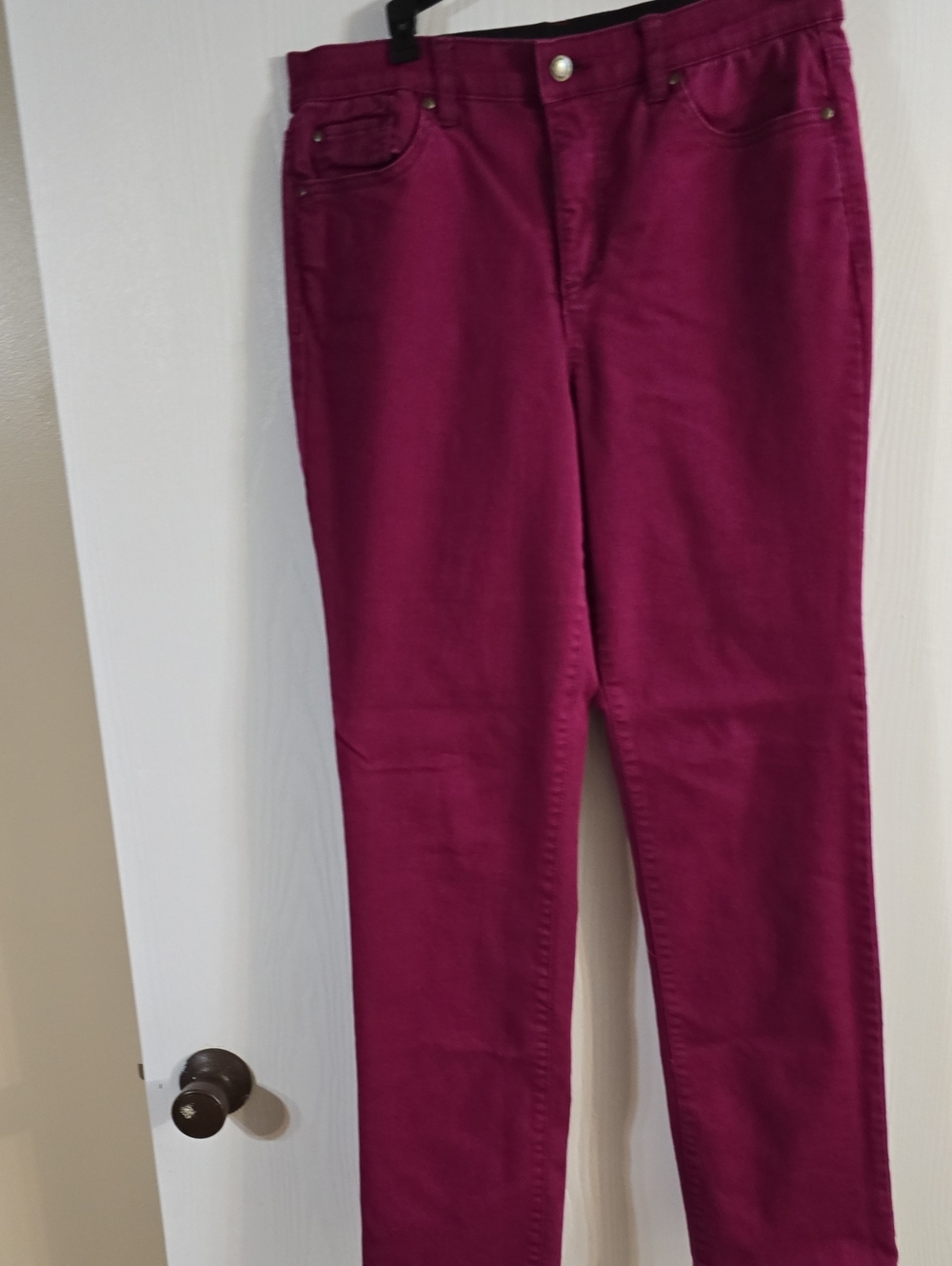 Kim Rogers Plum Skinny Jeans